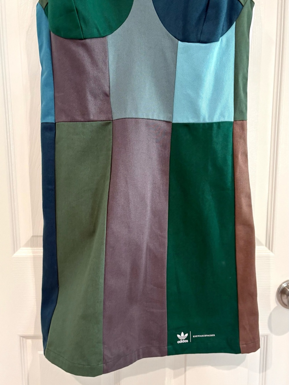 Adidas Women Originals KSENIASCHNAIDER Reprocessed Limited Ed Dress Size 12 NEW - Picture 11 of 17